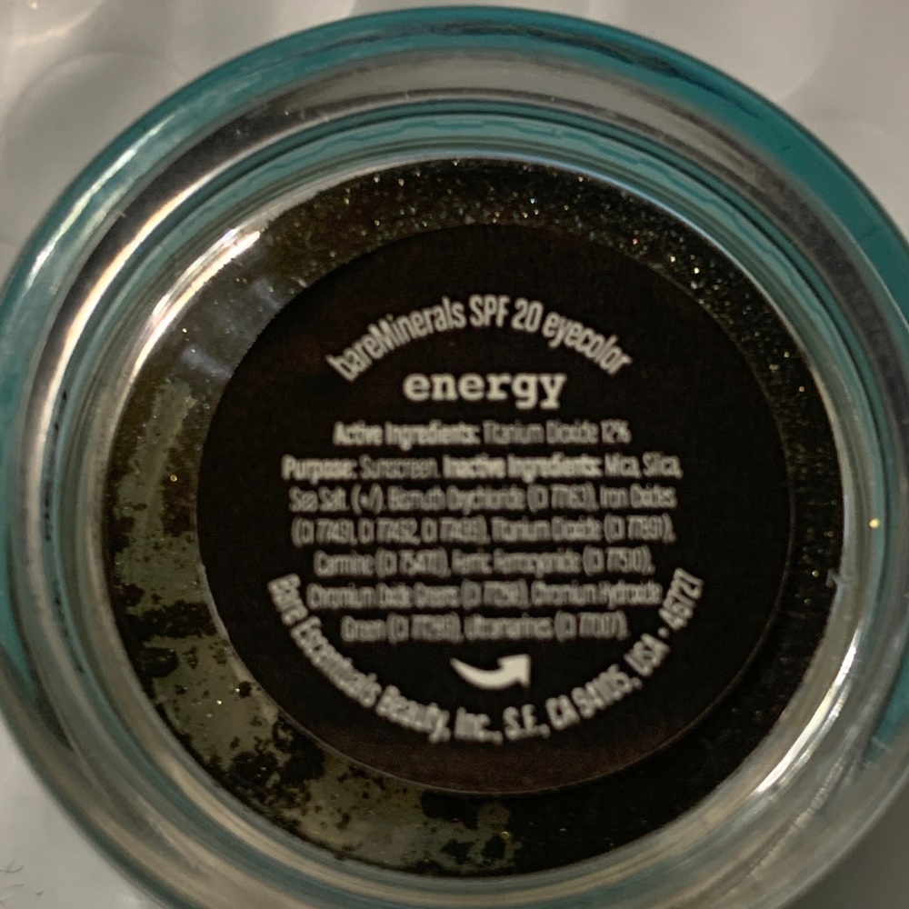 BareMinerals energy eye color Eye shadow full size .02 Oz sealed - Picture 1 of 5